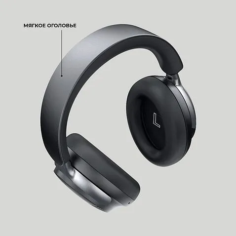 Беспроводные накладные наушники Stereo Vibe, BT 5.4, 400 мАч, черный, Deppa