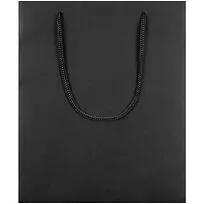 Пакет бумажный Vid M, черный