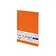 Тетрадь с каменной бумагой А5 Carrara 40 л., линейка, оранжевый