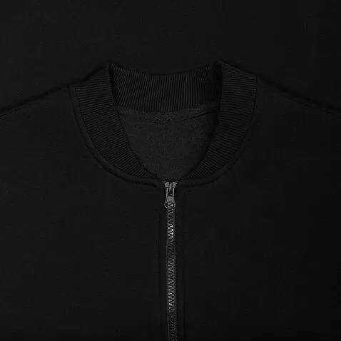 Бомбер унисекс Estado, черный