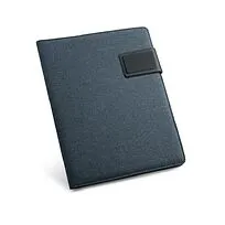 Папка A5 из искусственного льна и экокожи с магнитной застежкой 