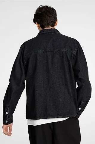 Куртка джинсовая O3, черная