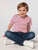 Футболка детская Miles Kids серый с желтым