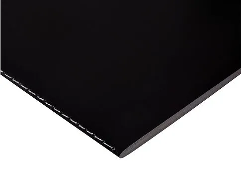 Бизнес-тетрадь А5 Pragmatic Contrast, 40 листов в клетку, черный с черным срезом