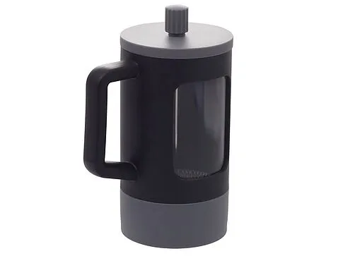 Френч-пресс Double Tone, черный-серый