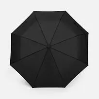 Зонт складной Hooklook, черный