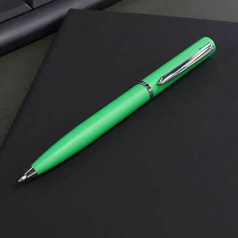 Ручка металлическая Alfa фрост, зелёная