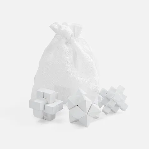 Набор из 3 головоломок Tickler Arcade, белый