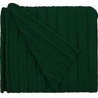 Плед Tressa, темно-зеленый