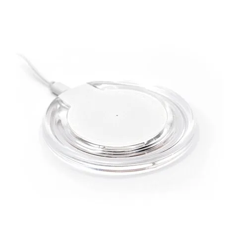 Беспроводное зарядное устройство Spoony 5W, белый Беспроводное зарядное устройство Spoony 5W, белый