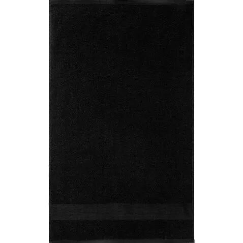 Полотенце махровое «Тиффани», большое, черное