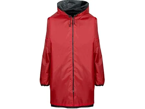 Дождевик Bi-color унисекс, красный/черный