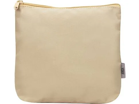 Органайзер для электроники и проводов Amalia из полиэстера 300D с подкладкой, бежевый