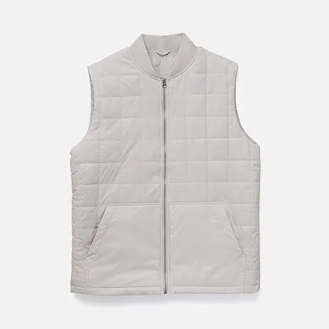 Жилет унисекс Warmbridge, светло-серый