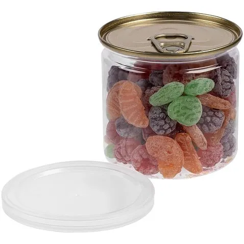 Карамель леденцовая Candy Crush, со вкусом фруктов, с прозрачной крышкой