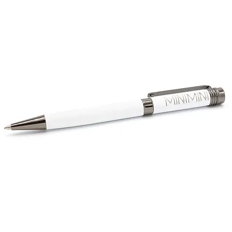 Ручка металлическая Senator, белая