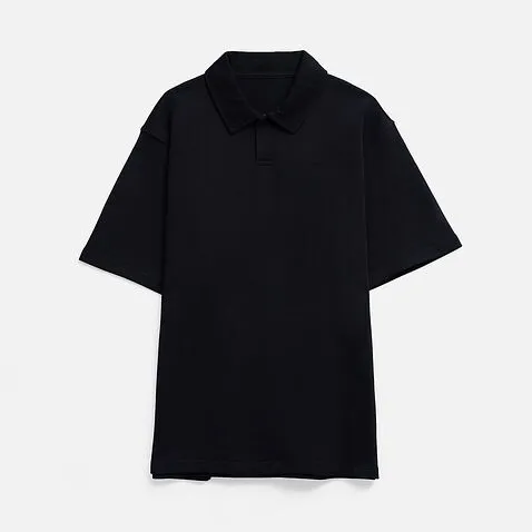 Рубашка поло унисекс Tiimi, черная