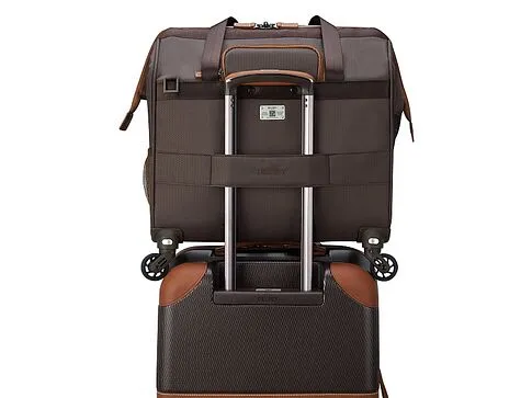 Сумка для перевозки животных DELSEY, CHATELET AIR 2.0, на колесах, 42л, коричневый