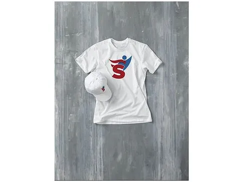 Мужская футболка Heros с коротким рукавом, белый