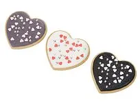 Набор пряников в форме сердец, 55 гр. Sweethearts