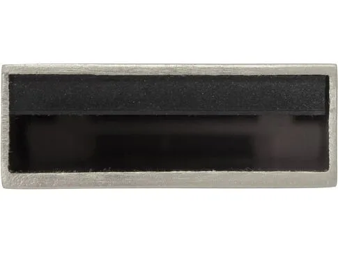 USB 2.0-флешка на 16 Гб с мини чипом и круглым отверстием, серебристый