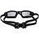 Очки для плавания зеркальные Underwater, черные