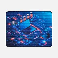 Плед-пончо Blanket Print на заказ