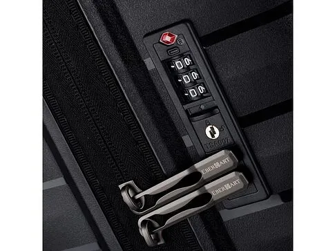 Чемодан Eberhart Dune для ручной клади S полипропилен черный 46D-009-420