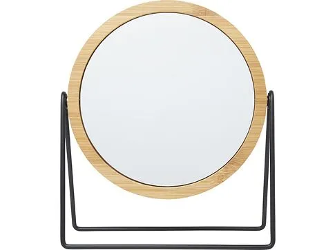 Настольное зеркало в бамбуковой раме Hyrra, natural