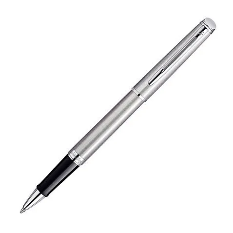 Ручка-роллер Waterman Hemisphere Essential Stainless Steel CT, серебристый Ручка-роллер Waterman Hemisphere Essential Stainless Steel CT, серебристый