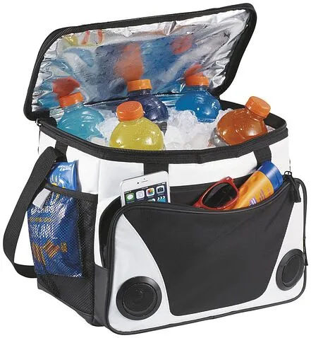 Сумка-холодильник, 12030300, белый/черный Сумка-холодильник, 12030300, белый/черный