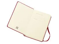Ежедневник Moleskine Classic (2022), Pocket (9х14), красный, твердая обложка