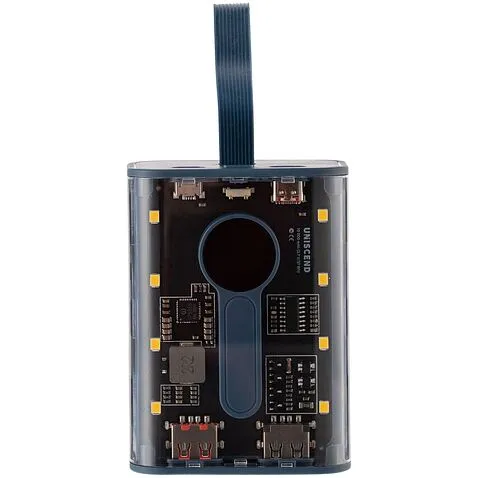 Аккумулятор с быстрой зарядкой Trellis Quick 10000 мАч, синий