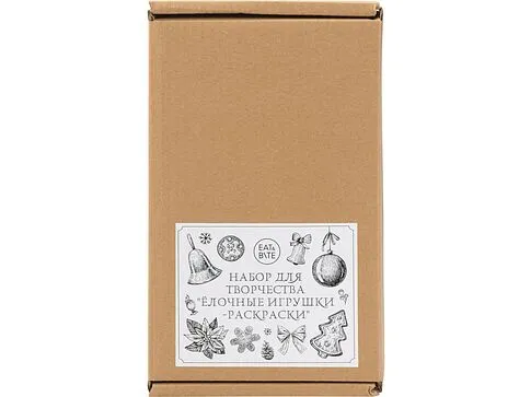 Набор для творчества Ёлочные игрушки-раскраски