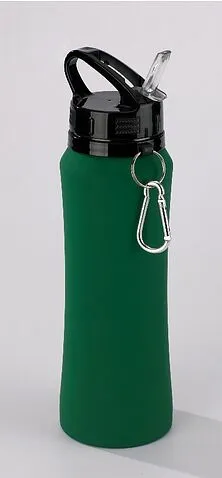 Металлическая термоизолирующая бутылка для воды 700 ml, HB02GR. Зеленый