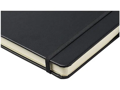 Записная книжка Nova формата A5 с переплетом, черный