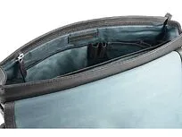 Портфель BUGATTI РОМАНО | ROMANO 15'', чёрный, натуральная воловья кожа, 39х8х30 см