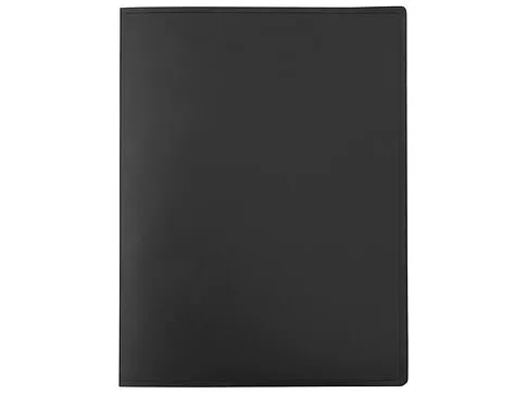 Папка пластиковая с 2 кольцами, черный