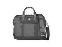 Портфель VICTORINOX Architecture Urban2 15 Briefcase 15'', серый, полиэстер/кожа, 42x13x31 см, 16 л