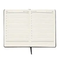 Ежедневник A5 недатированный Dear в твёрдом переплёте, чёрный