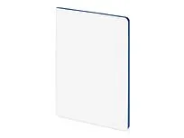 Бизнес-тетрадь А5 Pragmatic Contrast, 40 листов в клетку, белый с голубым срезом