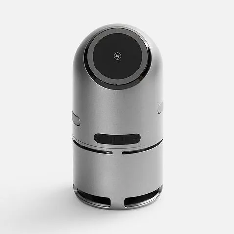 Bluetooth-колонка с беспроводной зарядкой Droid, серая