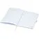 Блокнот Honua форматом A5 из переработанной бумаги с обложкой из переработанного ПЭТ, белый