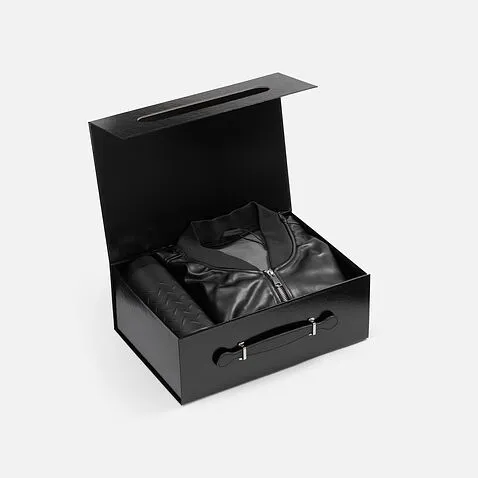 Коробка складная Holdfold, M, черная