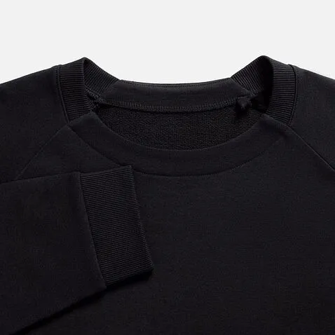 Свитшот унисекс Avenu, черный