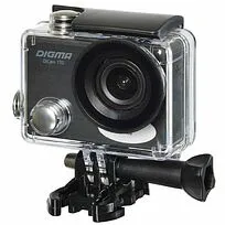 Экшн-камера Digma DiCam 170, черная