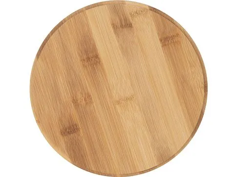 Салатник Bowl с бамбуковой крышкой, бежевый