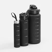 Набор спортивных бутылок Aquapack, черный