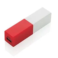 Внешний аккумулятор 2200 мА/ч, P324-134, красный