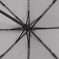 Зонт складной Hard Work с проявляющимся рисунком, серый